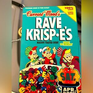Rave Krispies Square Purse